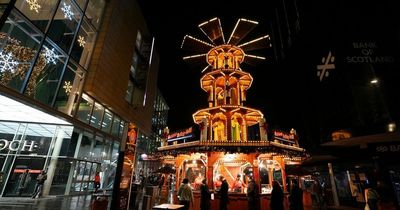 St Enoch Square embrace the festive spirit with their first ever Glasgow Fair
