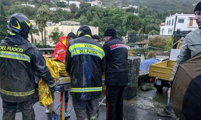 A number of deaths feared after landslide on Italian island of Ischia