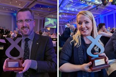 Who were the winners at the SNP's annual awards?
