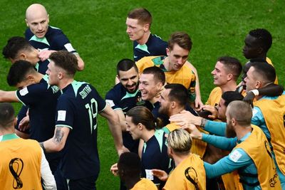Mitchell Duke’s superb header gives Australia World Cup win over Tunisia