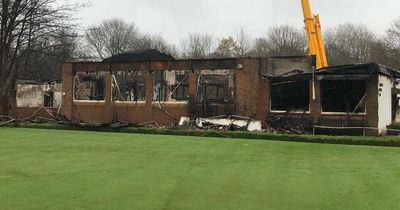 Bowling Club in Milngavie destroyed after flames tear through historic building