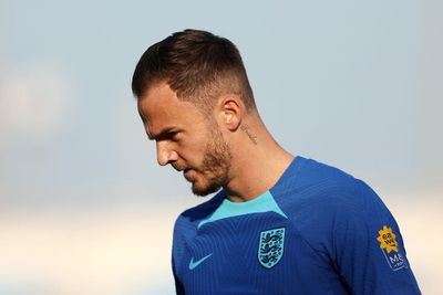 James Maddison back in England training ahead of final World Cup group match with Wales