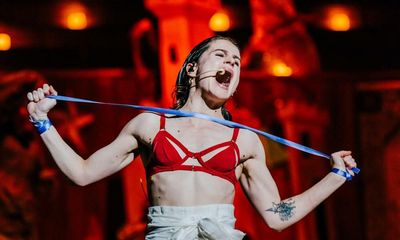Christine and the Queens Presents Redcar review – heartbreak, passion and a pile-up of props