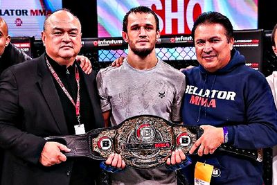 Coach Javier Mendez praises Usman Nurmagomedov’s Bellator title win: ‘He made it look easy’