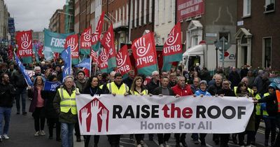 Raise The Roof protest: Thousands take to Dublin streets to highlight housing crisis