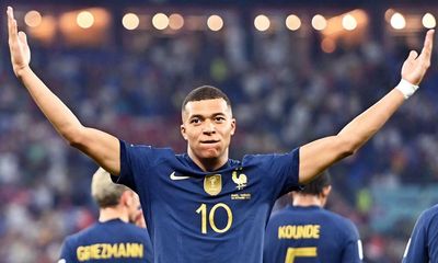 Kylian Mbappé double fires France into last 16 with victory over Denmark