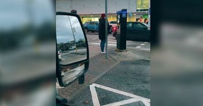 Man tricks woman with walkie-talkie prank in Asda car park