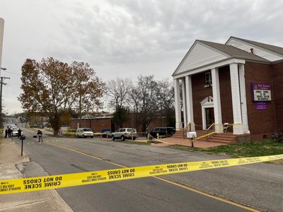 Drive-by shooting injures 2 at funeral at Nashville church