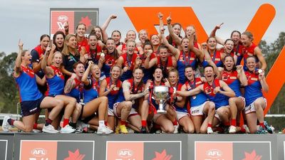 Melbourne outlasts Brisbane Lions in AFLW grand final to claim historic premiership