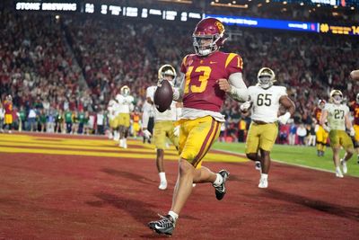 USC’s Caleb Williams is putting on a Heisman-worthy show against Notre Dame