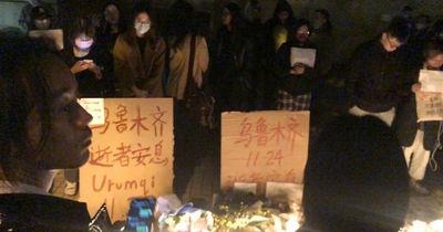 Anti-Covid protests in China triggered by deadly fire