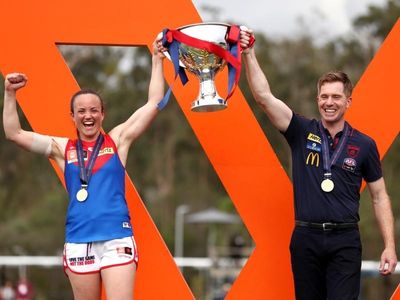 Relieved Pearce becomes AFLW flag winner