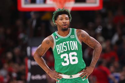 Where does Boston’s Marcus Smart rank compared to other starting NBA point guards?