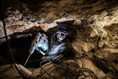 Diamond diggers in South Africa's deserted mines break the law — and risk their lives