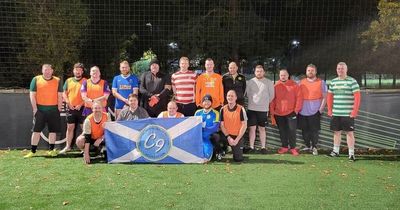 Lanarkshire pals launch charity football team to help local men's mental and physical health