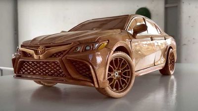 Toyota Camry Wood Carving Is Automotive Art For The Masses
