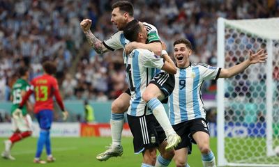 ‘I threw him a turd’: Di María credits Messi with polishing the unpolishable