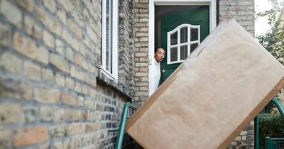 Delivery driver leaves huge fridge in unusual 'safe space' and everyone is puzzled