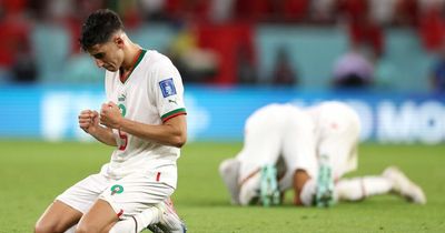 West Ham's £30million defender continues World Cup form as Morocco beat Belgium