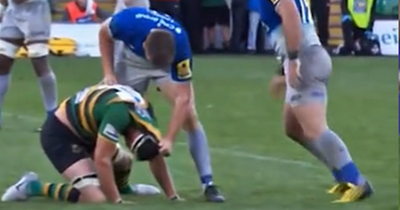 Ugly Owen Farrell incident and brutal revenge on him becomes rugby's most-watched video right now