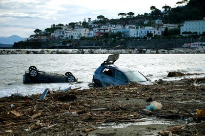 Rescuers search for missing after deadly landslide on Italian island