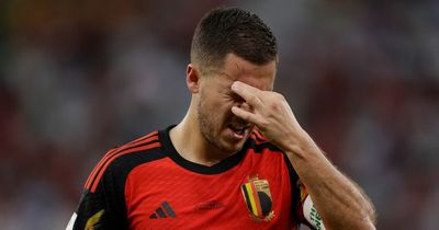 Eden Hazard left with egg on his face after Belgium fall to surprise Morocco defeat