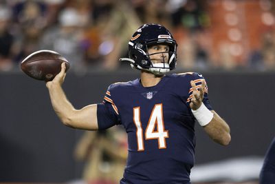 Nathan Peterman starting at quarterback for Chicago Bears