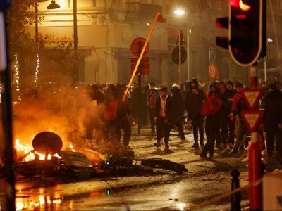 Belgium’s World Cup defeat by Morocco leads to riots on streets of Brussels