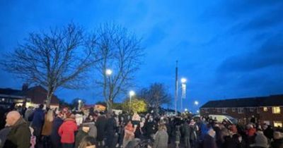 Crowds in Calverton left in the dark as Christmas lights fail to switch on