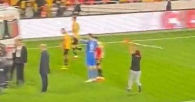 Turkish league match abandoned after fan assaults goalkeeper with corner flag
