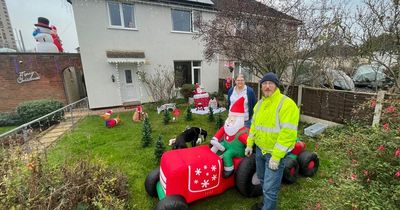 Nottingham Christmas fan takes time off work every year to turn Clifton home into Winter Wonderland