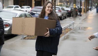 High school athletes donate 1,000 sweatshirts to highlight student homelessness