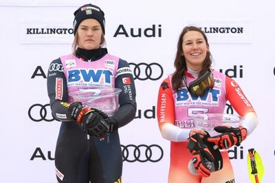 Holdener and Swenn-Larsson share victory in World Cup slalom tie
