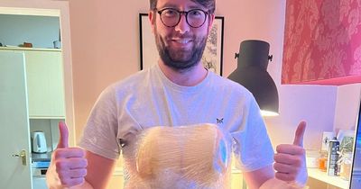 I tried the 'Watermelon Challenge' to see what my pregnant partner was facing