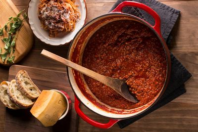 Turkey bolognese is the ultimate comfort