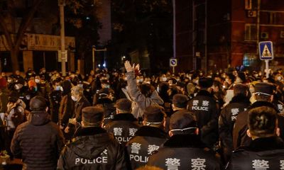 Clashes in Shanghai as protests over zero-Covid policy grip China