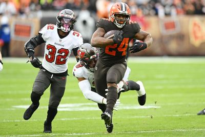 Watch: former Georgia Bulldog Nick Chubb scores game-winning TD