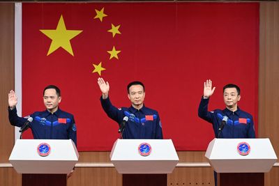 China set to launch Shenzhou-15 spacecraft to its space station on Tuesday