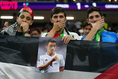 World Cup fans remind Germany of racism towards ex-teammate Ozil