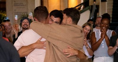 I'm A Celebrity's Owen Warner reunites with brothers at hotel in emotional scenes