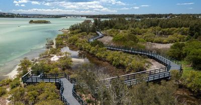 New winding boardwalk with panoramic views of Pirrita Island a summer must-do
