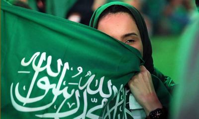 ‘The greatest day of my life’: Saudi Arabia’s female fans bring the noise