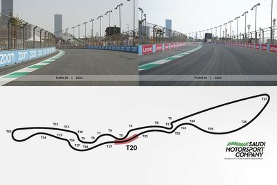 Jeddah reveals F1 track tweaks ahead of 2023 race