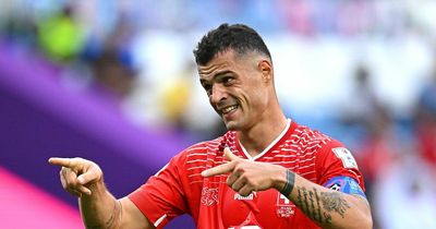 Granit Xhaka makes World Cup promise to Gabriel Jesus and Gabriel Martinelli ahead of Brazil clash