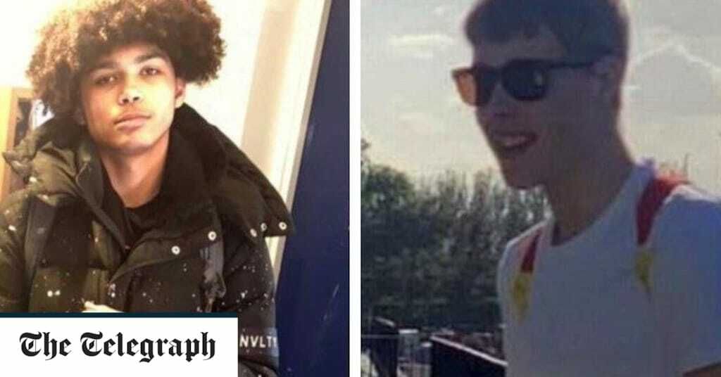 Pictured: Two Teenagers Stabbed To Death As Boy, 16,…