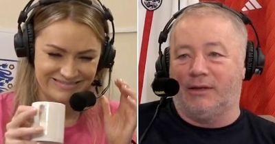 Laura Woods left in hysterics over Ally McCoist's "calm down" England rant