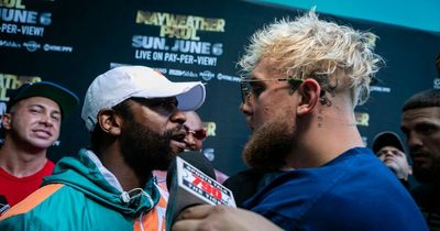 Floyd Mayweather made two demands to Jake Paul before insisting he leave arena