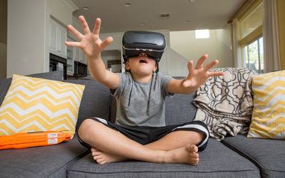 Gifts of virtual reality headsets and other tech for children come with risks, parents warned