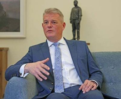 Gay minister Stuart Andrew to wear OneLove armband to England v Wales match in Qatar