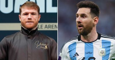 Canelo Alvarez responds to "coward" jibe after hitting out at Lionel Messi
